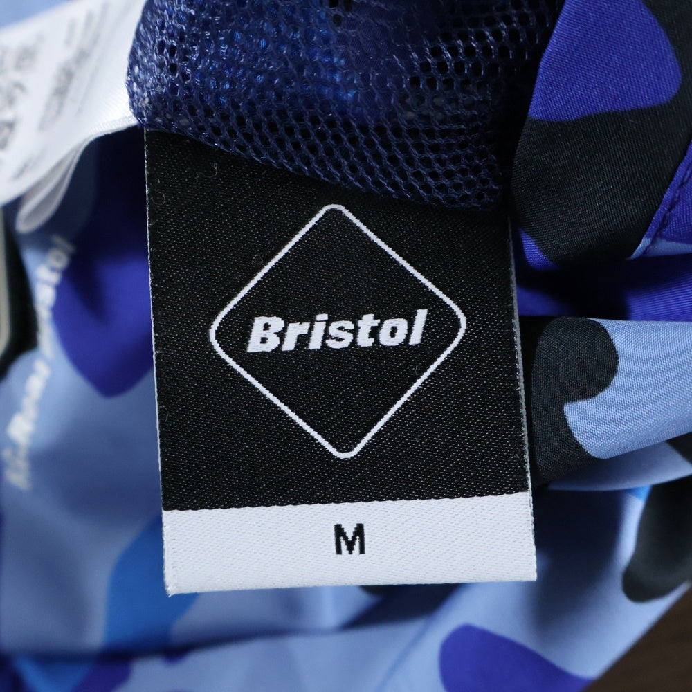 F.C.R.B./F.C.Real Bristol/FCRB(エフシーアールビー/エフシーレアルブリストル) REVERSIBLE PDK JACKET ロゴパッチ付きリバーシブル ナイロンジャケット マルチカラー FCRB-170004