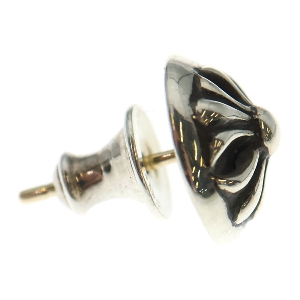 CHROME HEARTS(クロムハーツ) STUD CRSBLL クロスボールスタッドピアス シルバー BCA110