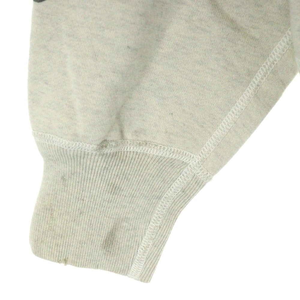 SAINT MICHAEL(セントマイケル) 23AW ARS CREW SWEAT MR ARIES アリーズ ダメージ加工クルーネック長袖スウェットトレーナー アイボリー SM-A23-0000-C02