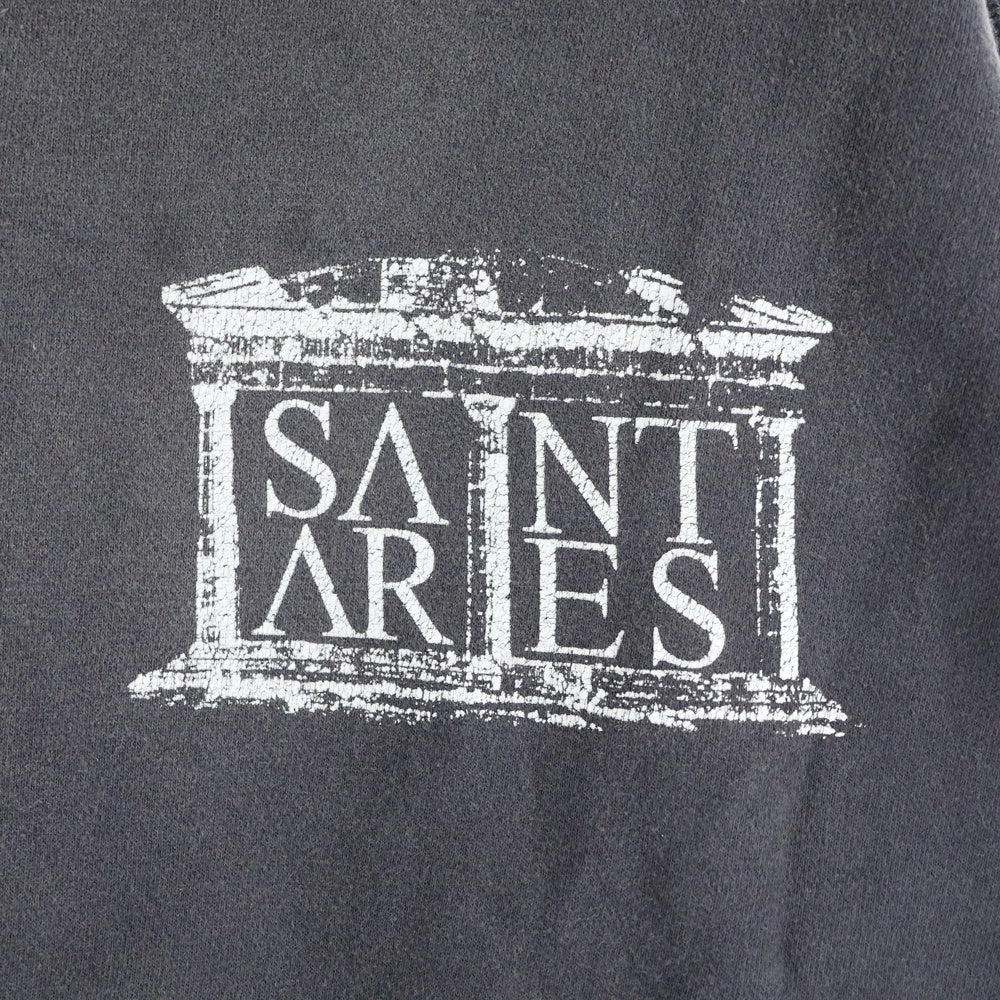 SAINT MICHAEL(セントマイケル) 23AW ×ARIES ARS HOODIE ST ARIES アリーズ プルオーバースウェットパーカー フーディー グレー SM-A23-0000-C03