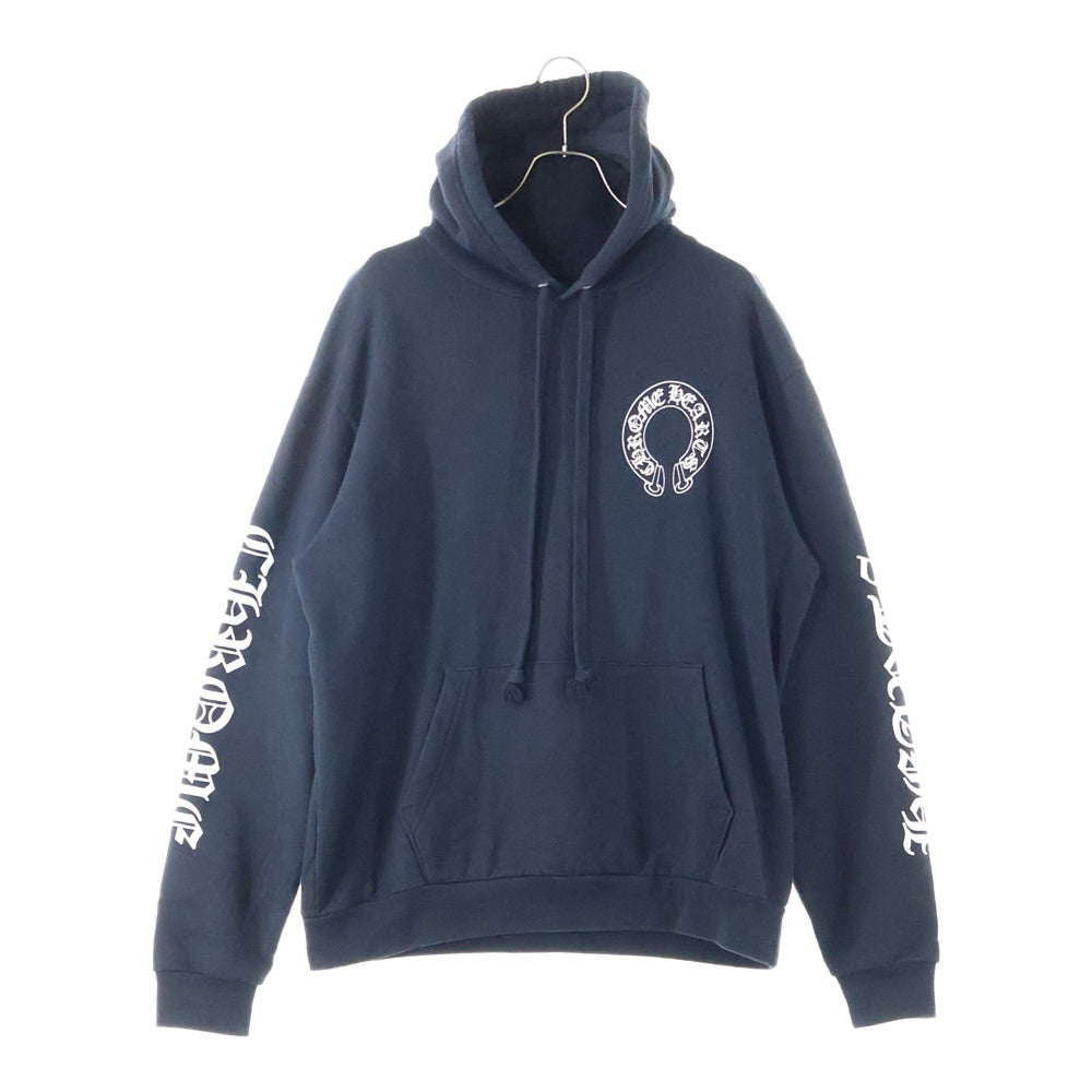 CHROME HEARTS(クロムハーツ) ×MATTY BOY Chomper Horseshoe Hoodie ×マッティボーイ チョンパー ホースシュー プルオーバースウェットパーカー ブラック
