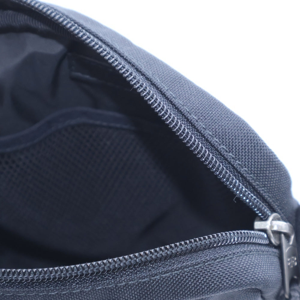 BALENCIAGA(バレンシアガ) ロゴ刺繍 ナイロンキャンバス ショルダーバッグ ブラック 638657