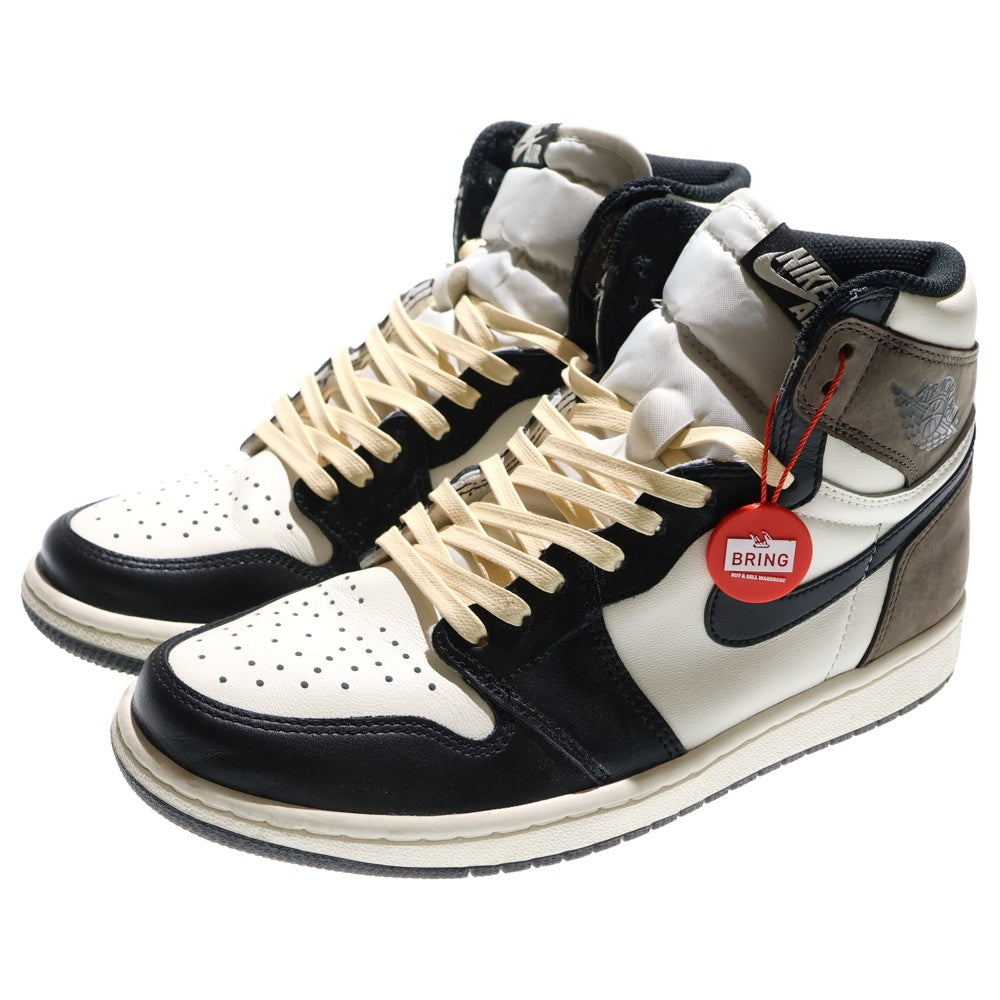 NIKE(ナイキ) AirJordan1 High OG Sail Dark Mocha Black エア