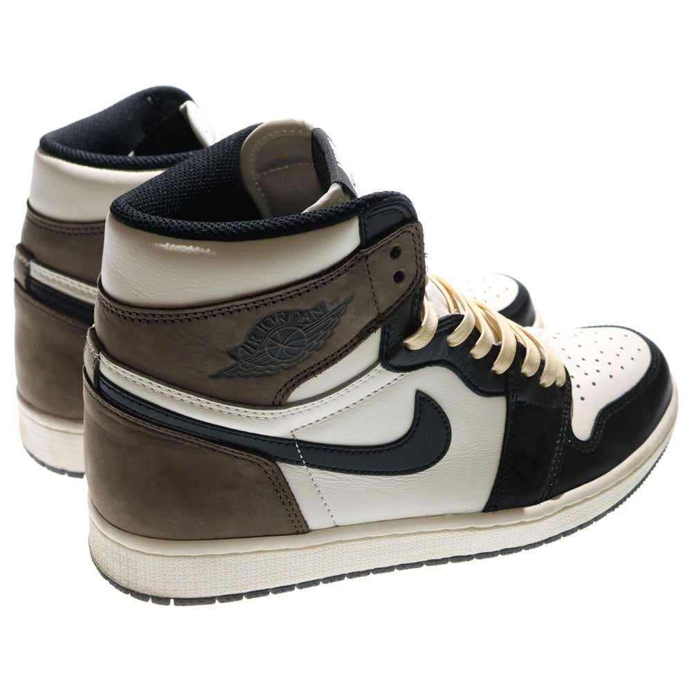 NIKE(ナイキ) AirJordan1 High OG Sail Dark Mocha Black エア