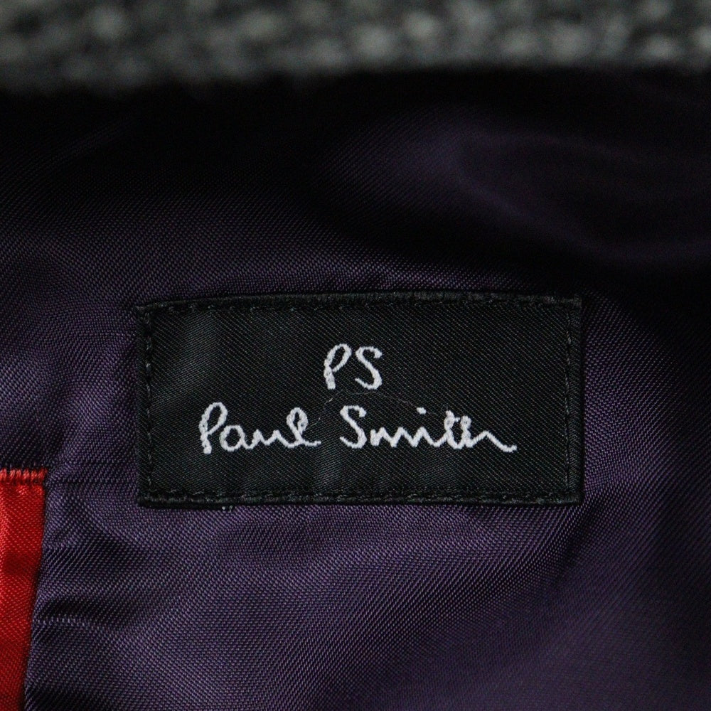 Paul Smith(ポールスミス) ウールツイード チェスターコート グレー PP-SL-54708