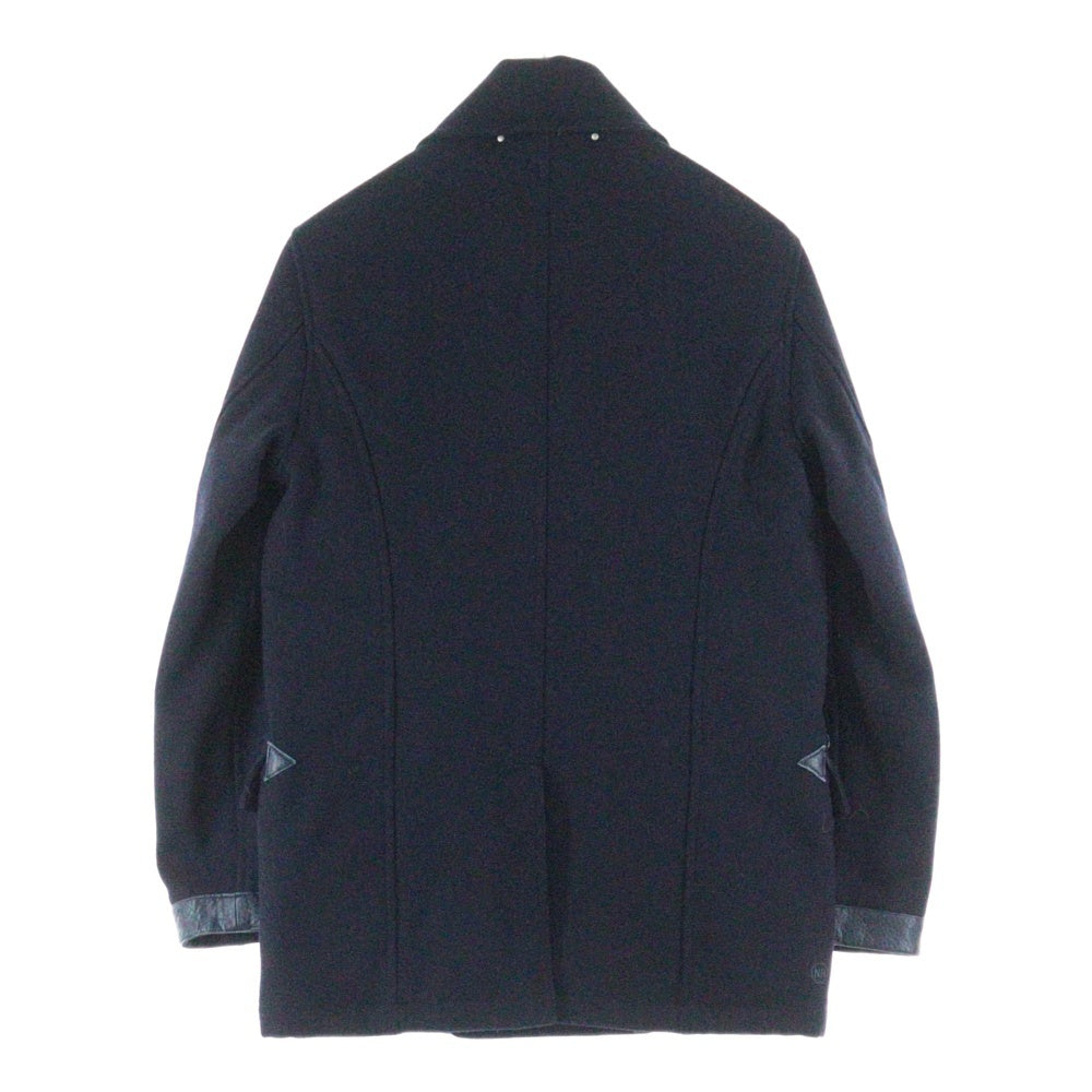 NEIGHBORHOOD(ネイバーフッド) ウールピーコートジャケット ネイビー 112AQNH-JKM01