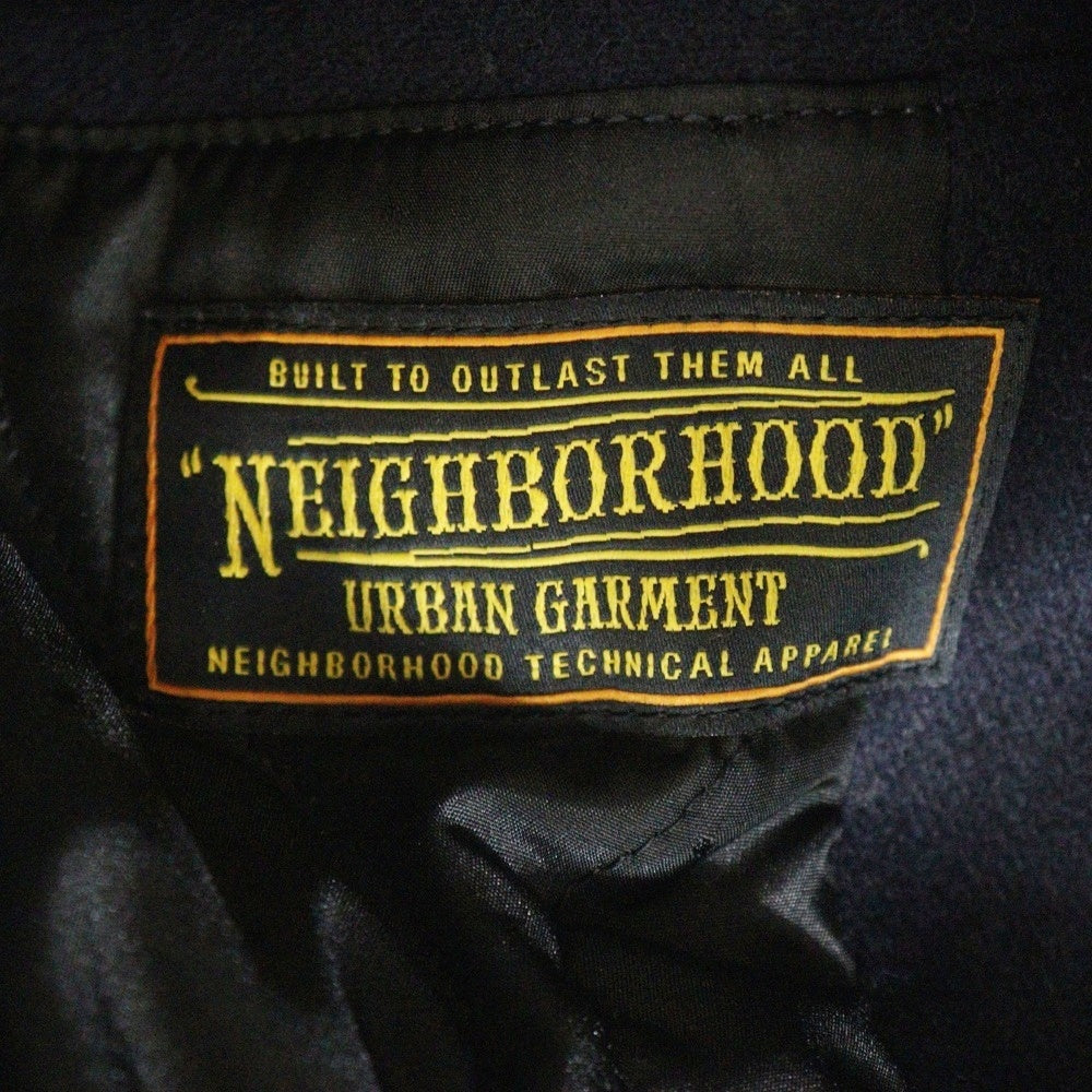 NEIGHBORHOOD(ネイバーフッド) ウールピーコートジャケット ネイビー 112AQNH-JKM01