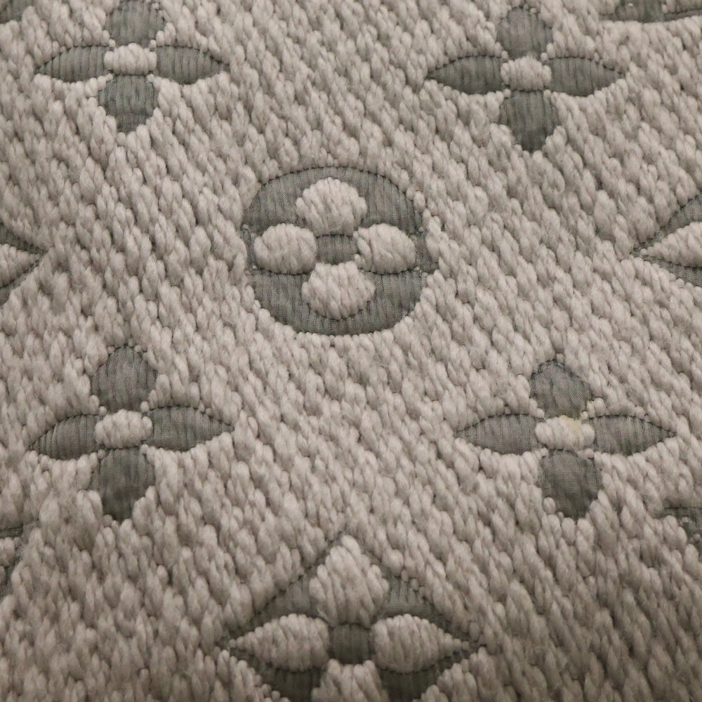 LOUIS VUITTON(ルイヴィトン) エシャルプ ロゴマニア グリペルル ウール マフラー ストール パープル レディース M74742