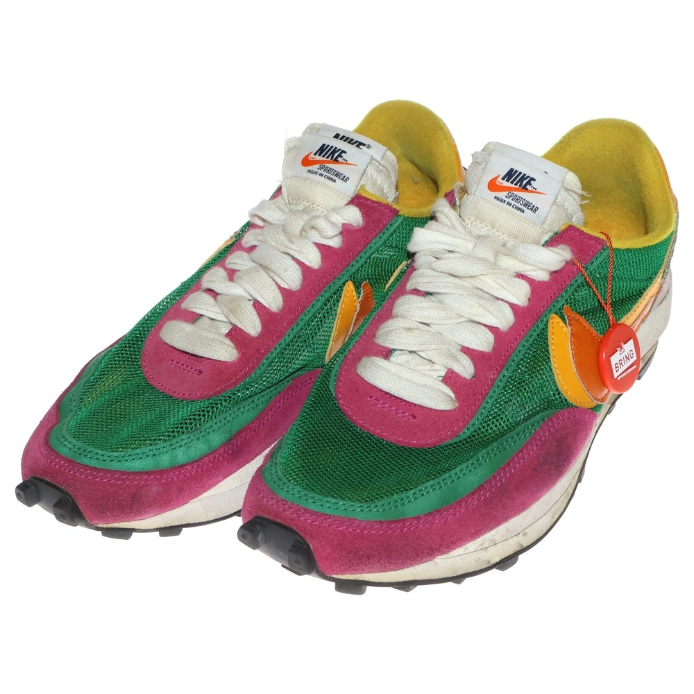 NIKE(ナイキ) ×sacai LDV WAFFLE PINE GREEN ×サカイ LDVワッフル パイングリーン ローカットスニーカー マルチカラー US8/26cm BV0073-301