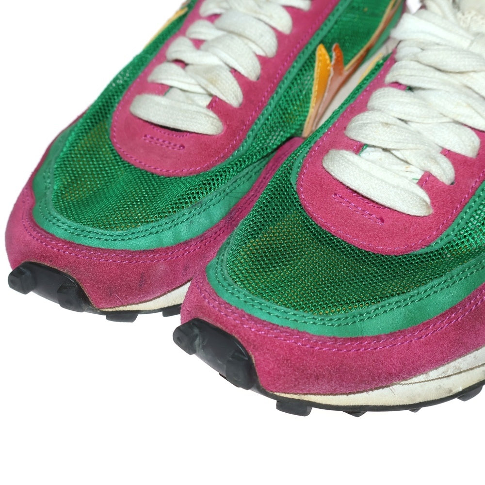 NIKE(ナイキ) ×sacai LDV WAFFLE PINE GREEN ×サカイ LDVワッフル パイングリーン ローカットスニーカー マルチカラー US8/26cm BV0073-301