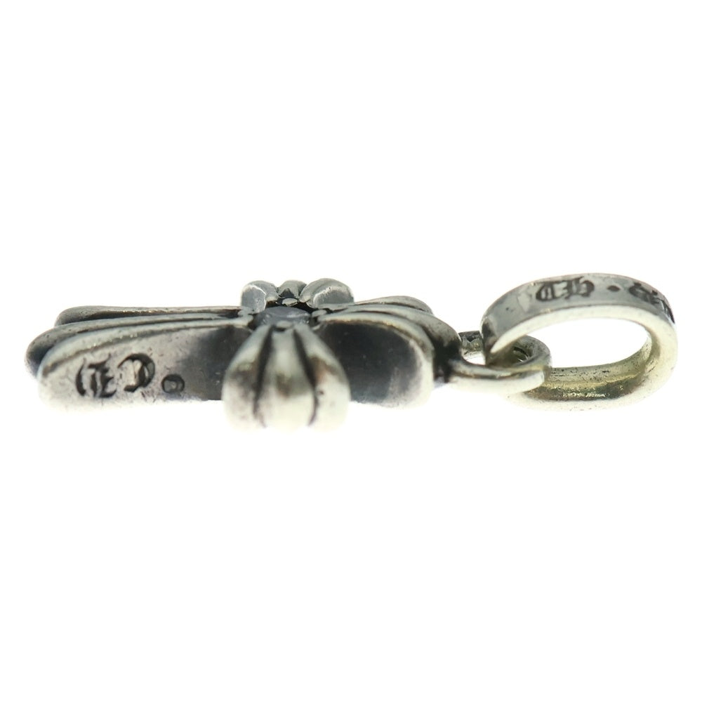 CHROME HEARTS(クロムハーツ) CRS BBYFAT DMND ベイビーファットクロス 両面1ダイヤ ペンダントトップ シルバー BCA238