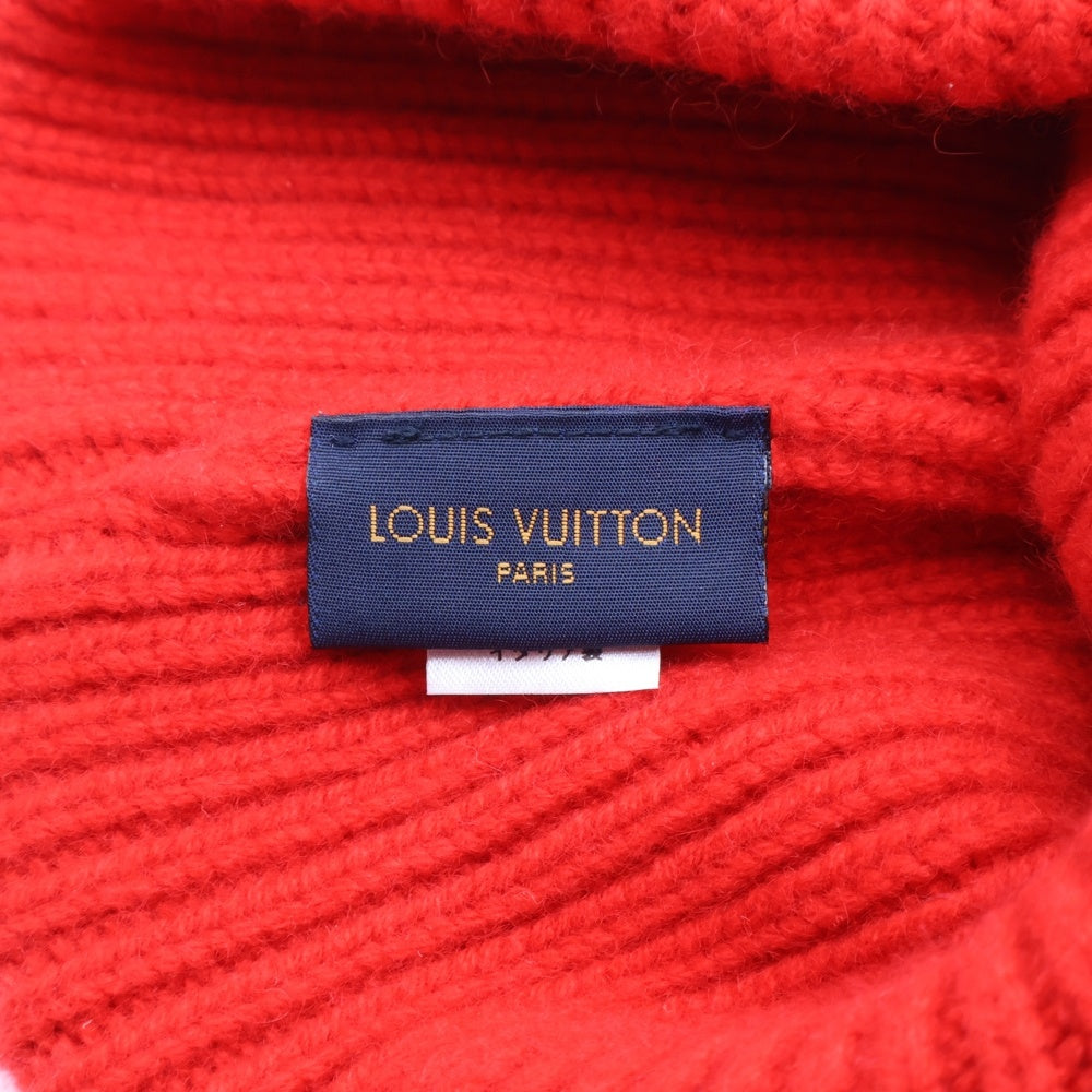 LOUIS VUITTON(ルイヴィトン) 21AW ボネ LV アヘッド ロゴ ニットキャップ レッド MP3249