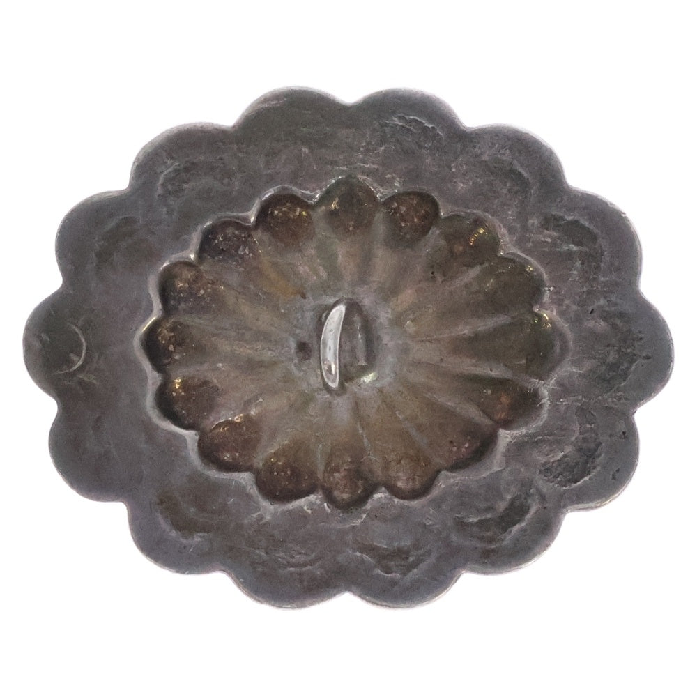 goro's(ゴローズ) K18付 フラワーコンチョ 横 シルバー/ゴールド