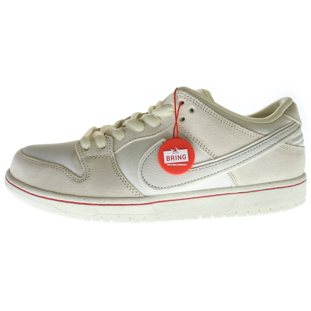 NIKE SB(ナイキエスビー) DUNK LOW PRM ナイキ ダンク ロー プレミアム ローカット スニーカー ホワイト US10.5/28.5cm FZ5654-100