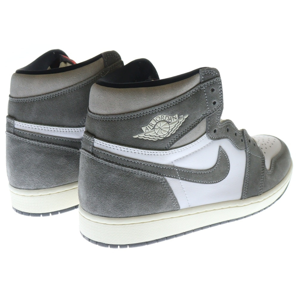 NIKE(ナイキ) AIR JORDAN 1 RETRO HIGH OG BLACK AND SMOKE GREY エアジョーダン1 ブラックアンドスモークグレー ハイカットスニーカー US10.5/28.5cm DZ5485-051