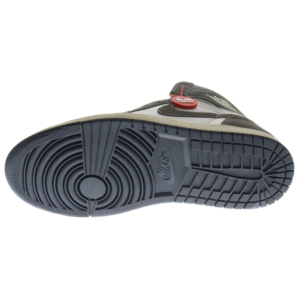 NIKE(ナイキ) AIR JORDAN 1 RETRO HIGH OG BLACK AND SMOKE GREY エアジョーダン1 ブラックアンドスモークグレー ハイカットスニーカー US10.5/28.5cm DZ5485-051