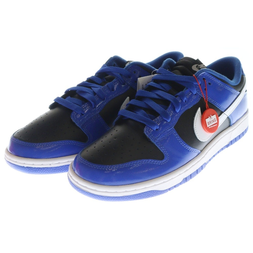 NIKE(ナイキ) WMNS DUNK LOW GAME ROYAL ウィメンズ ダンク ロー ゲーム ロイヤル ローカットスニーカー ブラック/ブルー US11.5/28.5 DQ7576-400
