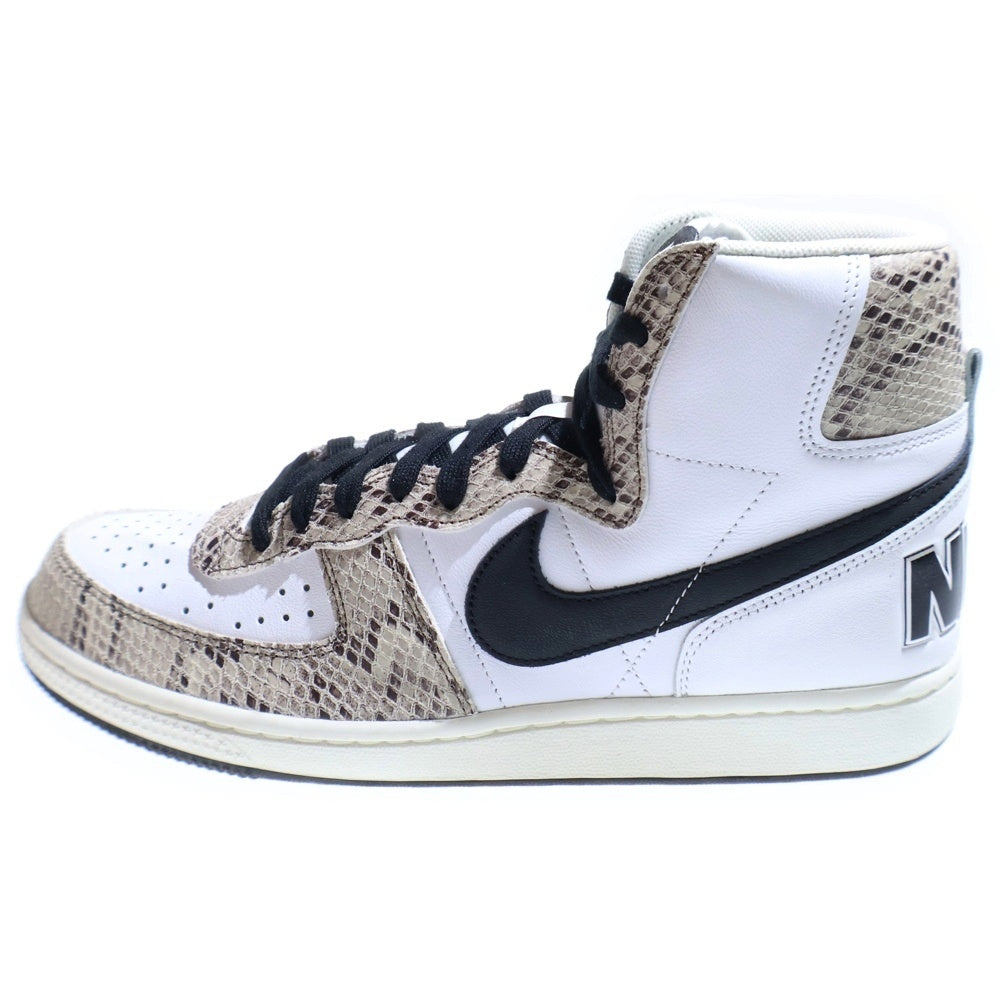 NIKE(ナイキ) TERMINATOR HIGH COCOA SNAKE ターミネーター ココアスネーク ハイカットスニーカー ホワイト/ベージュ US10/28cm FB1318-100