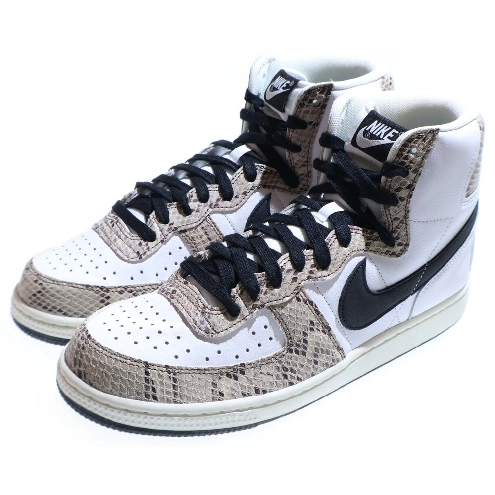 NIKE(ナイキ) TERMINATOR HIGH COCOA SNAKE ターミネーター ココアスネーク ハイカットスニーカー ホワイト/ベージュ US10/28cm FB1318-100