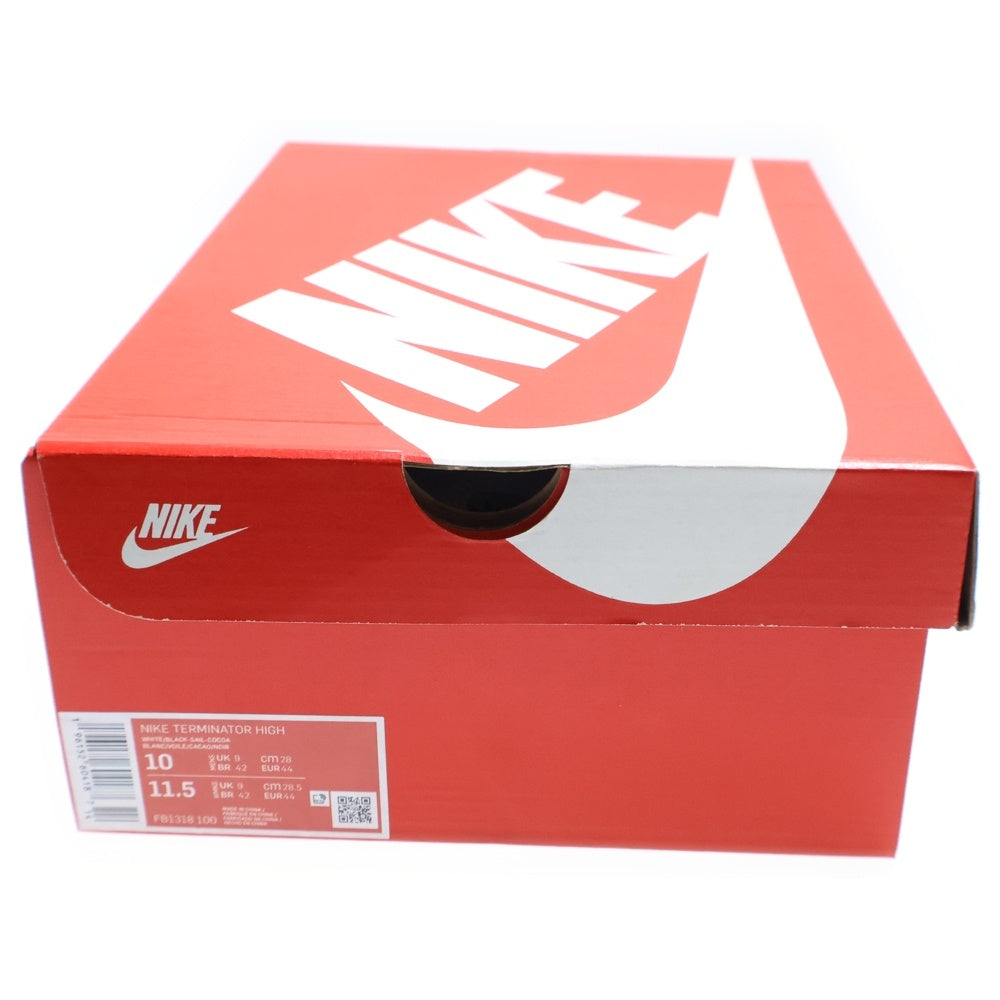 NIKE(ナイキ) TERMINATOR HIGH COCOA SNAKE ターミネーター ココアスネーク ハイカットスニーカー ホワイト/ベージュ US10/28cm FB1318-100