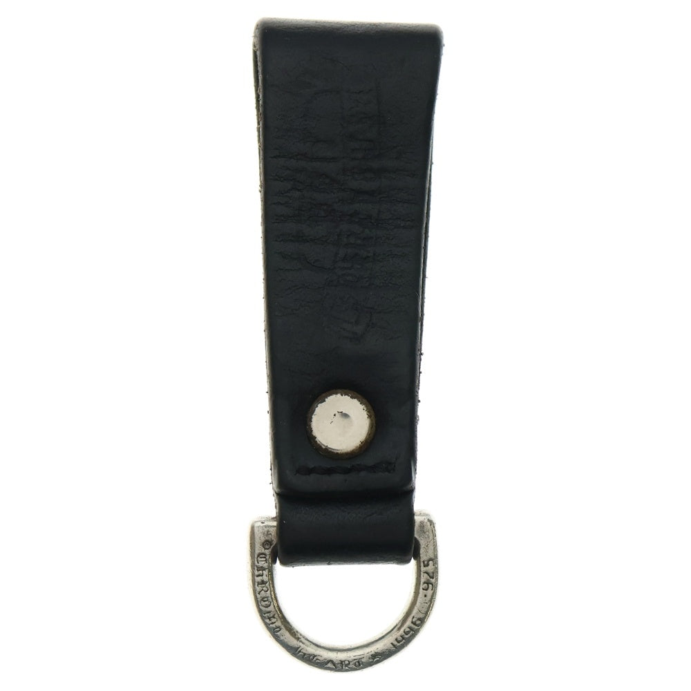 CHROME HEARTS(クロムハーツ) BELT LOOP D RING Dリング スターベルトループ ブラック/シルバー