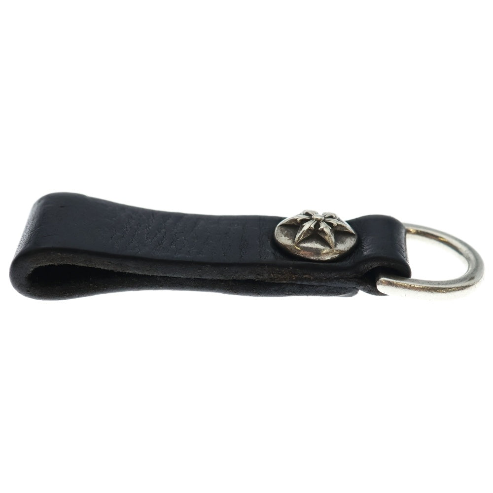 CHROME HEARTS(クロムハーツ) BELT LOOP D RING Dリング スターベルトループ ブラック/シルバー