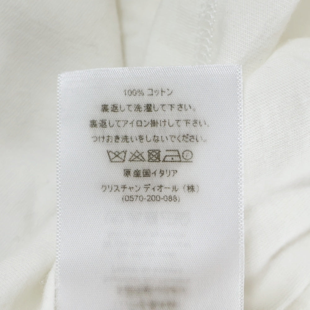 Christian Dior(クリスチャンディオール) 21SS ロゴジャガード クルーネック半袖Tシャツカットソー レディース ホワイト 143T04A4043