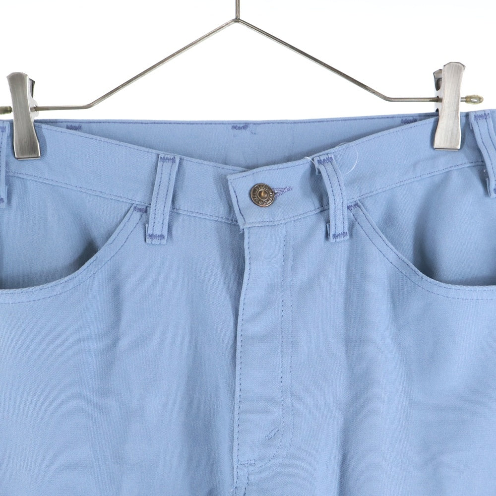 Levi's(リーバイス) VINTAGE 80s 646 ナイロンセンタープレススラックスベルボトムパンツ ブルー