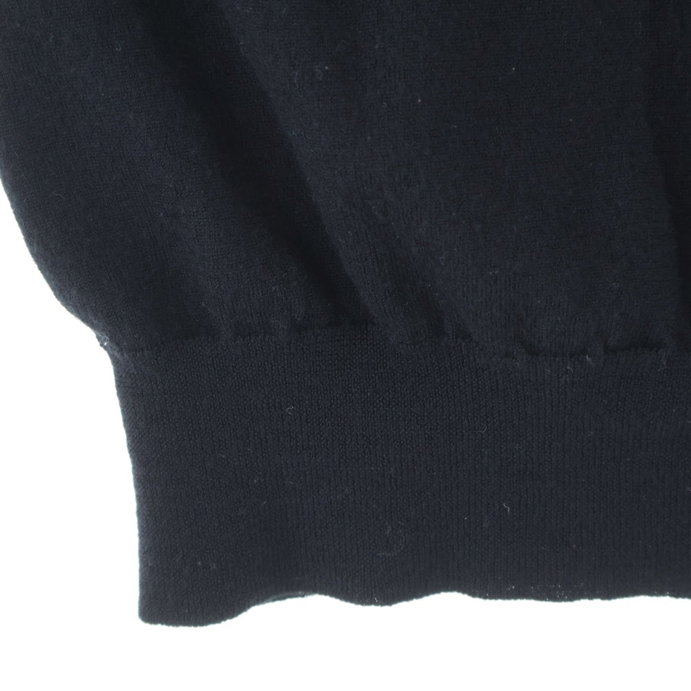 Salvatore Ferragamo(サルヴァトーレ フェラガモ) ショルダーボタンデザイン ノースリーブニットシャツ レディース ブラック