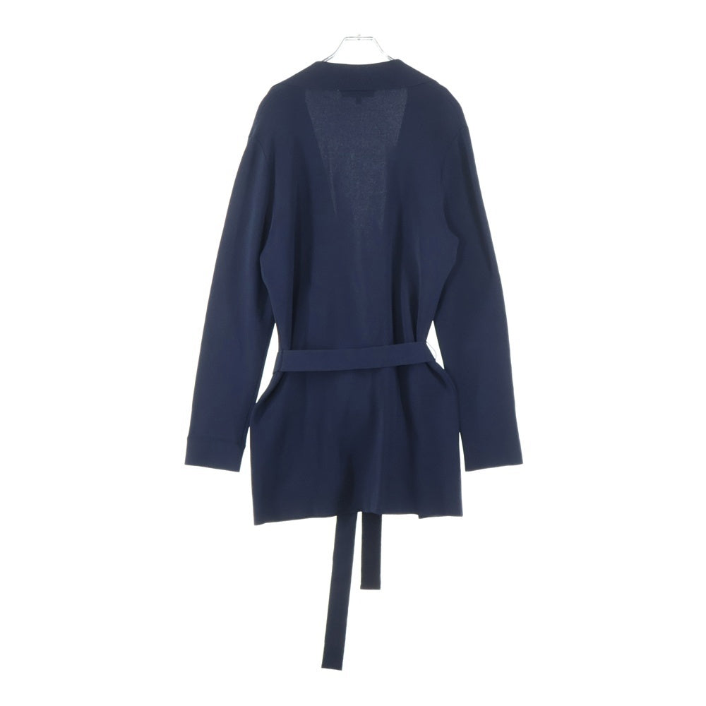 Salvatore Ferragamo(サルヴァトーレ フェラガモ) レーヨン ロングカーディガン ネイビー