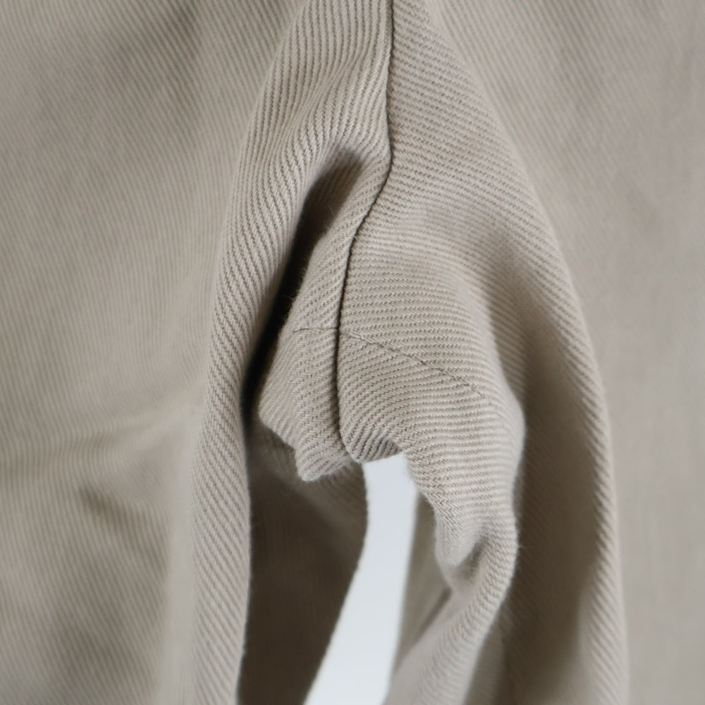 FENDI(フェンディ) コットン 裾ボタン付き ワイドパンツ レディース ベージュ FR6077-02W