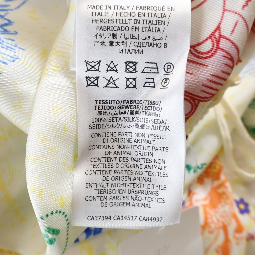 GUCCI(グッチ) ×DISNEY 総柄シルクパンツ マルチカラー 596965-ZADHJ