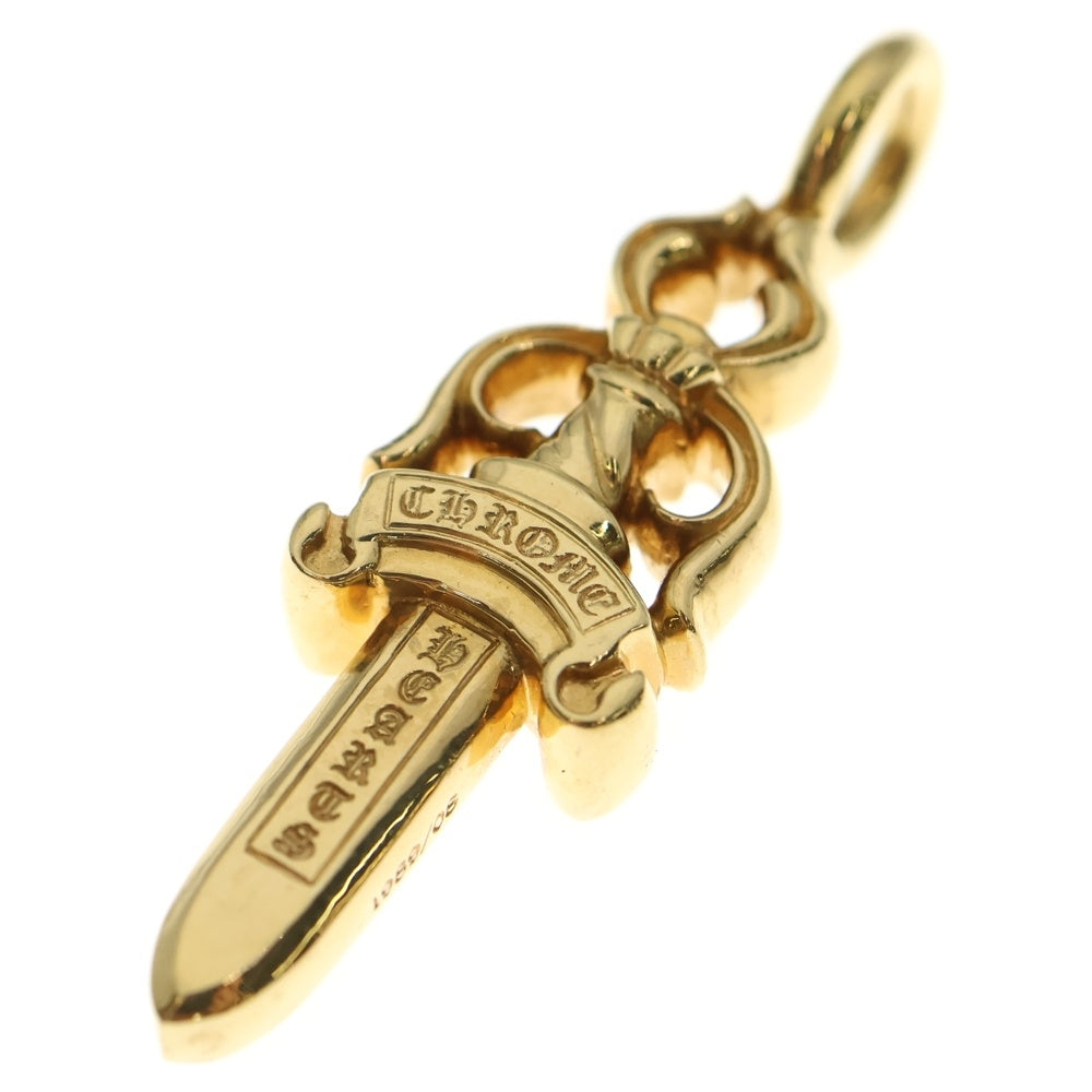 CHROME HEARTS(クロムハーツ) 22K DOUBLE DAGGER ダブルダガー ペンダントトップ ゴールド BCA038