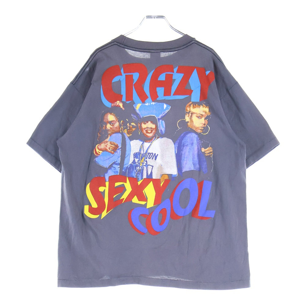 VINTAGE(ヴィンテージ) 90S TLC CREEP TEE 両面プリント クルーネック半袖Tシャツカットソー グレー