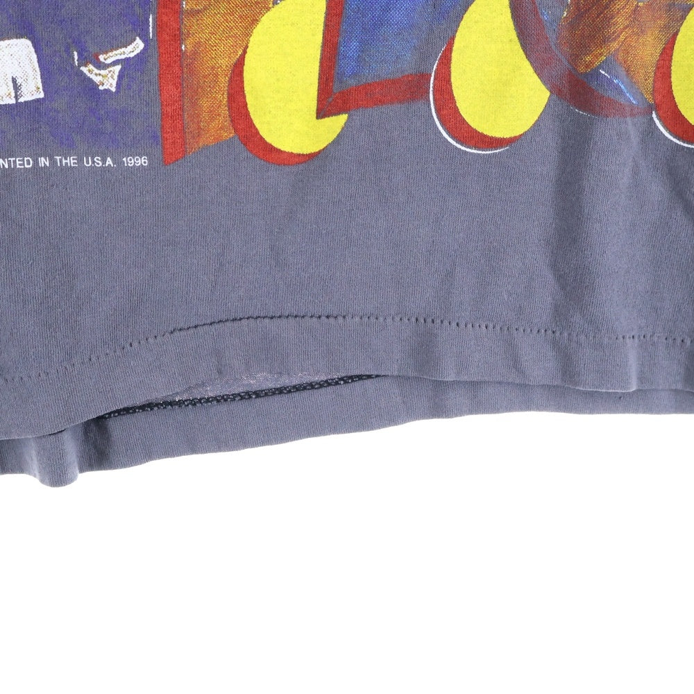 VINTAGE(ヴィンテージ) 90S TLC CREEP TEE 両面プリント クルーネック半袖Tシャツカットソー グレー