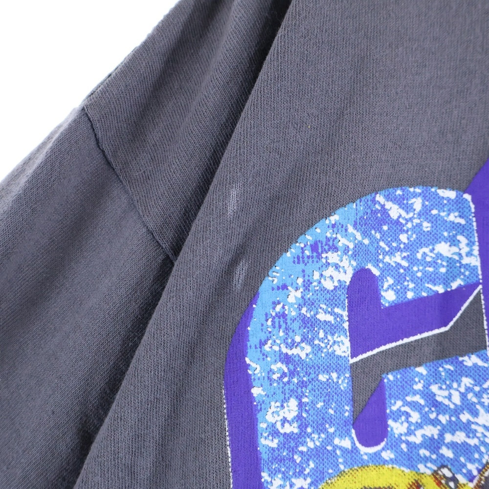 VINTAGE(ヴィンテージ) 90S TLC CREEP TEE 両面プリント クルーネック半袖Tシャツカットソー グレー