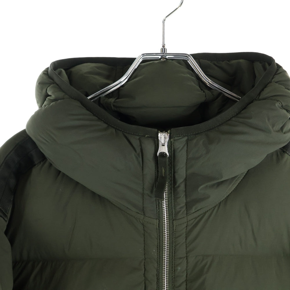 STONE ISLAND(ストーンアイランド) SEAMLESS TUNNEL NYLON DOWN-TC シームレス トンネルフーデッドナイロンダウンジャケット カーキ 791543728