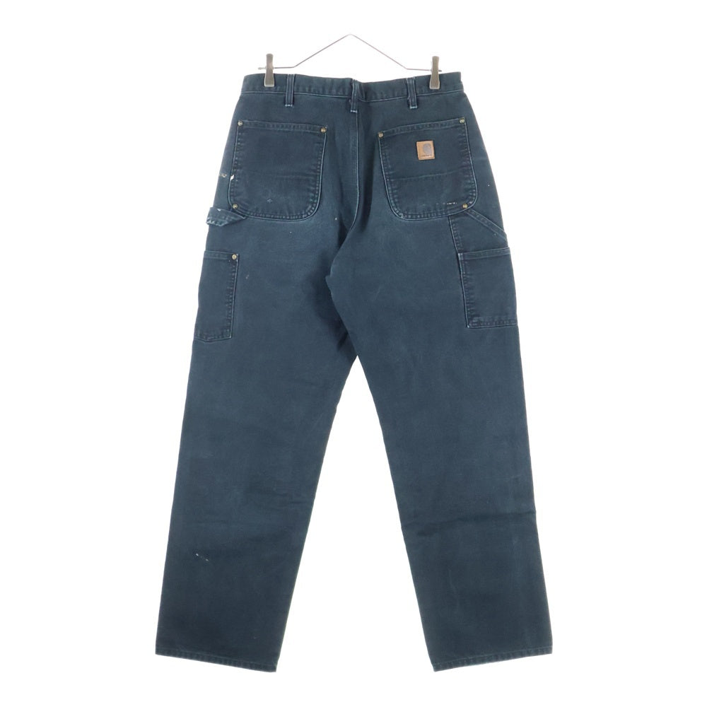 CARHARTT(カーハート) DUNGAREE FIT DOUBLE KNEE ダンガリーフィット ダック ダブルニーペインターパンツ ブラック