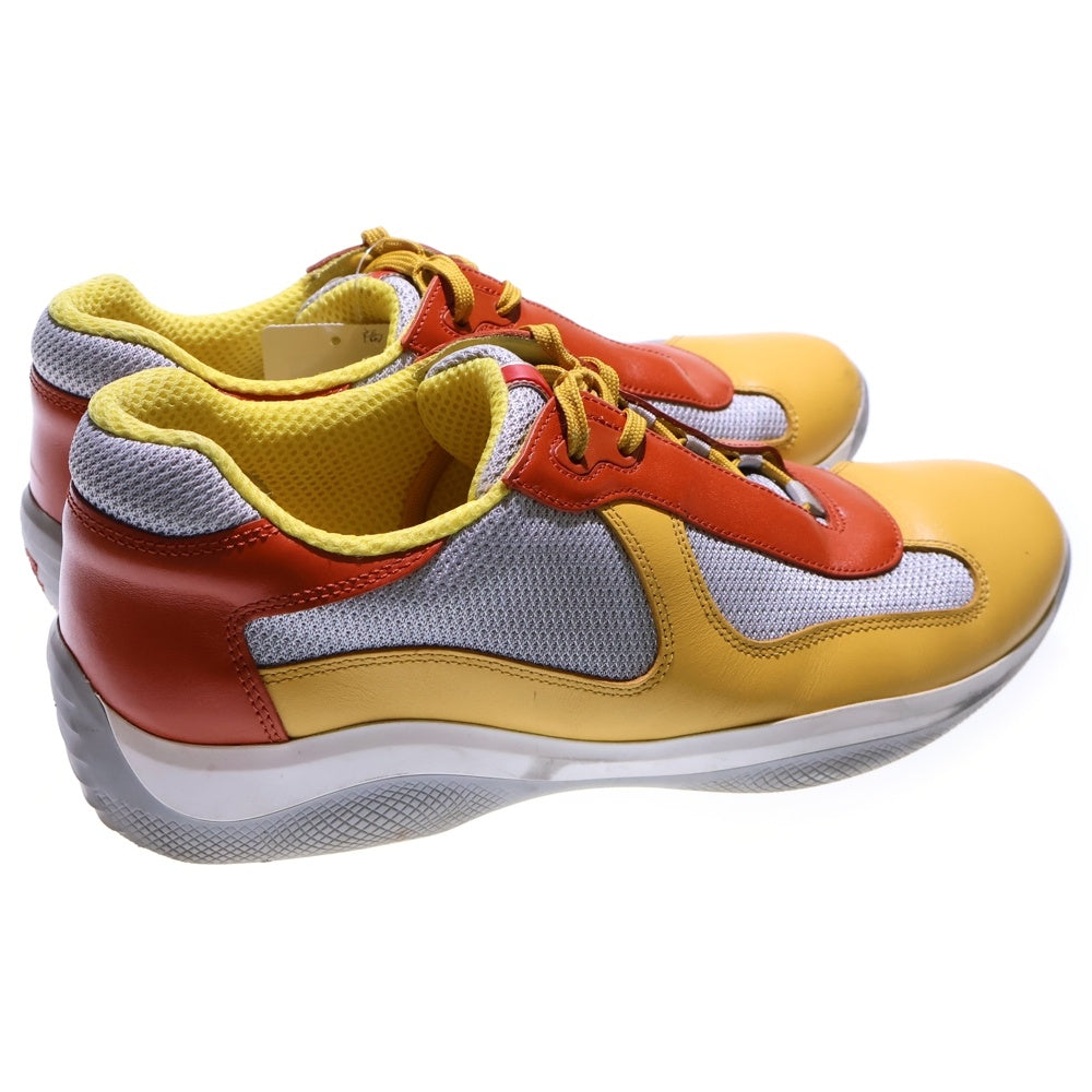 PRADA SPORT(プラダ スポーツ) Americas cup アメリカズカップ ローカットスニーカー イエロー