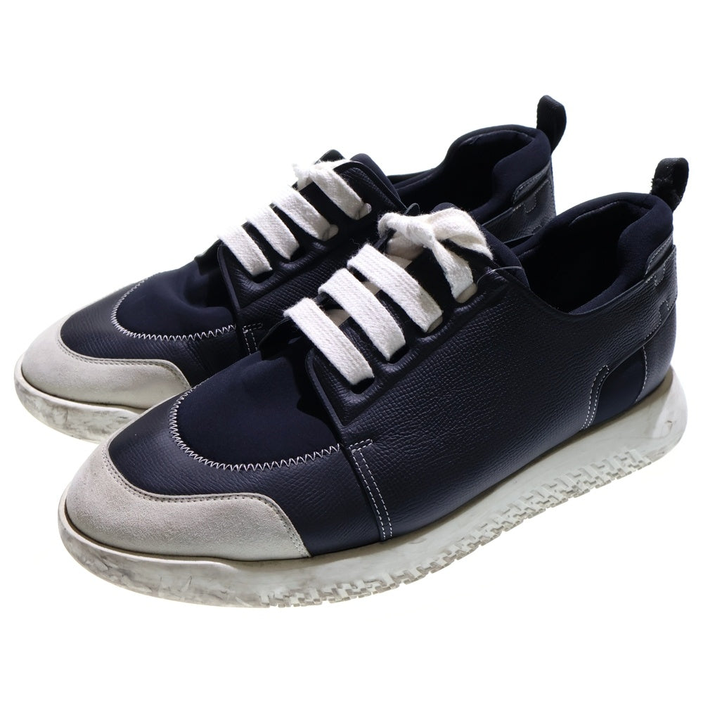 HERMES(エルメス) Vitesse ヴィテス カーフレザー ローカットスニーカー ブラック