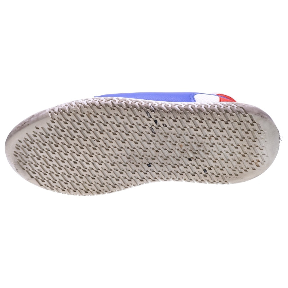 HERMES(エルメス) Vitesse ヴィテス カーフレザー ローカットスニーカー ブルー/レッド