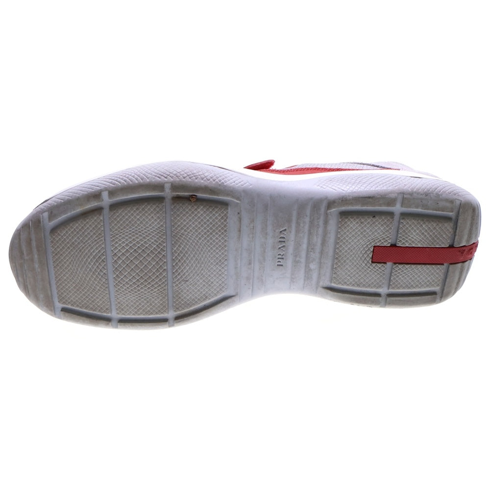 PRADA(プラダ) Americas cup アメリカズカップ ローカットスニーカー レッド/グレー