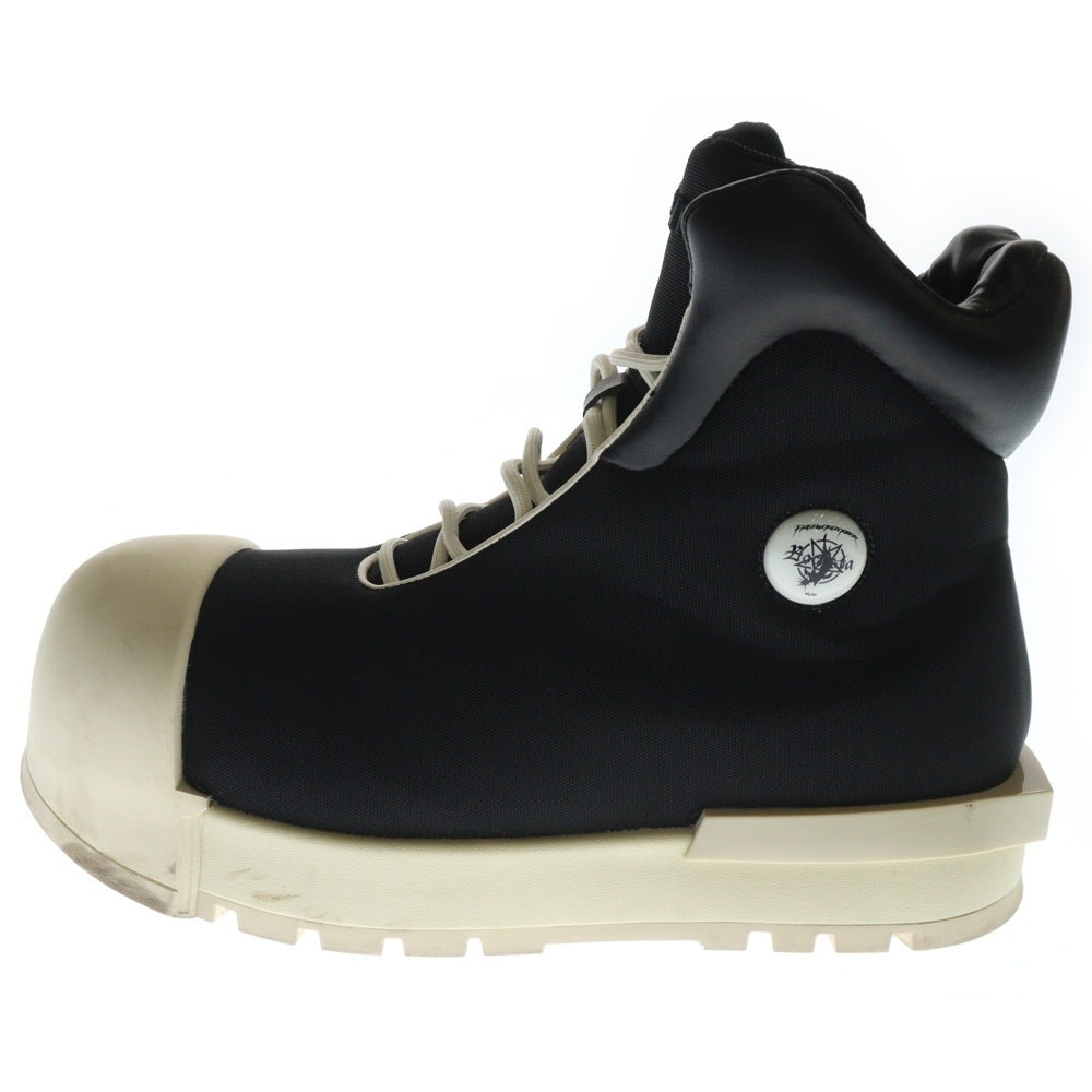 Free World Order FVVO(フリーワールドオーダー) ×ROCKSTA THICK SOLED HIGH TOP BOOTS ロックスター 厚底ブーツ ブラック FWD0403324