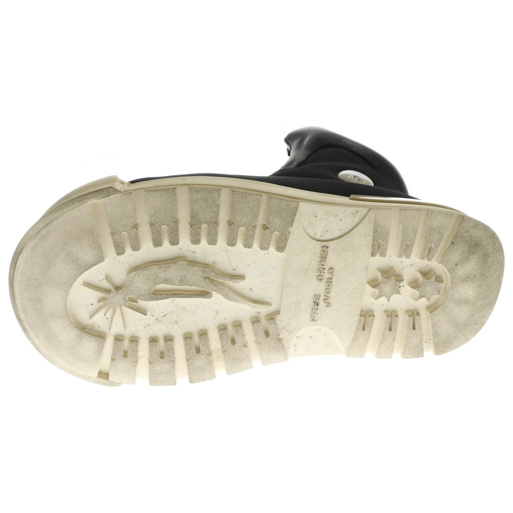 Free World Order FVVO(フリーワールドオーダー) ×ROCKSTA THICK SOLED HIGH TOP BOOTS ロックスター 厚底ブーツ ブラック FWD0403324