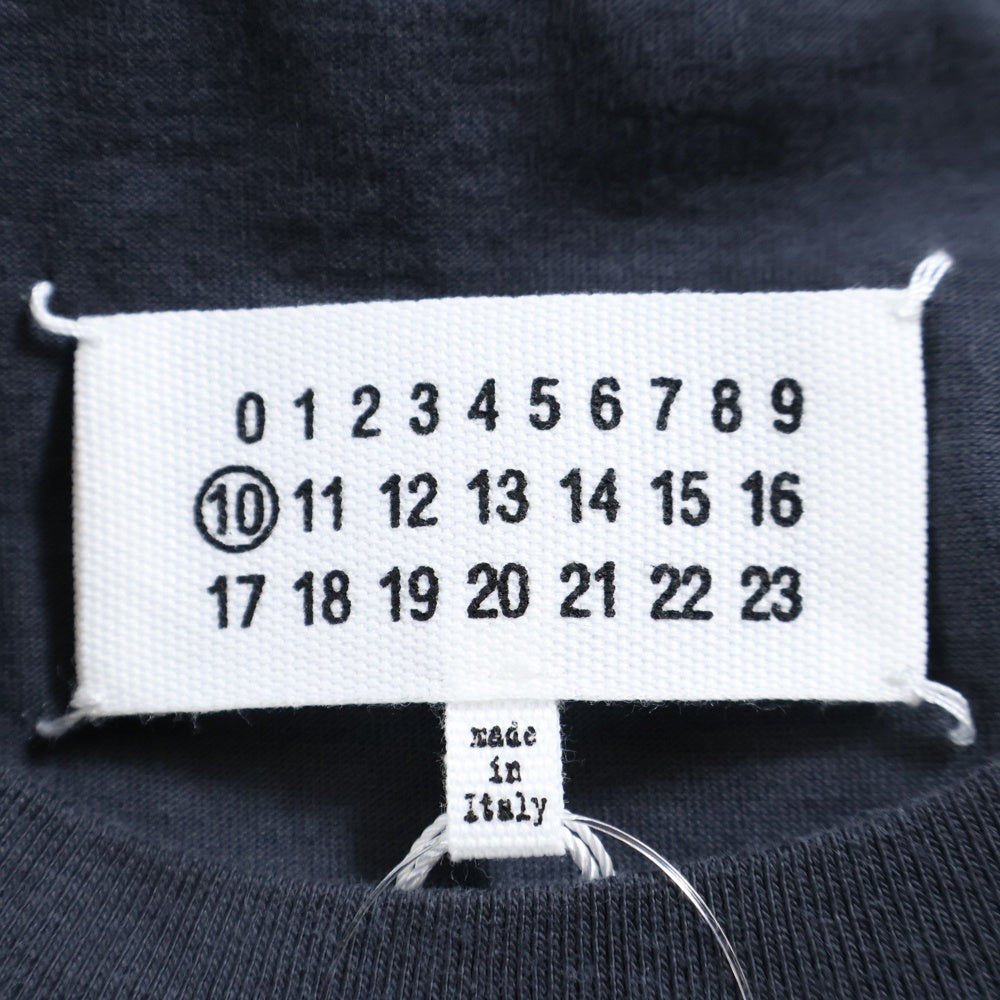 Maison Margiela(メゾンマルジェラ) 4ステッチ オーバーサイズ クルーネック半袖Tシャツカットソー グレー S50GC0646