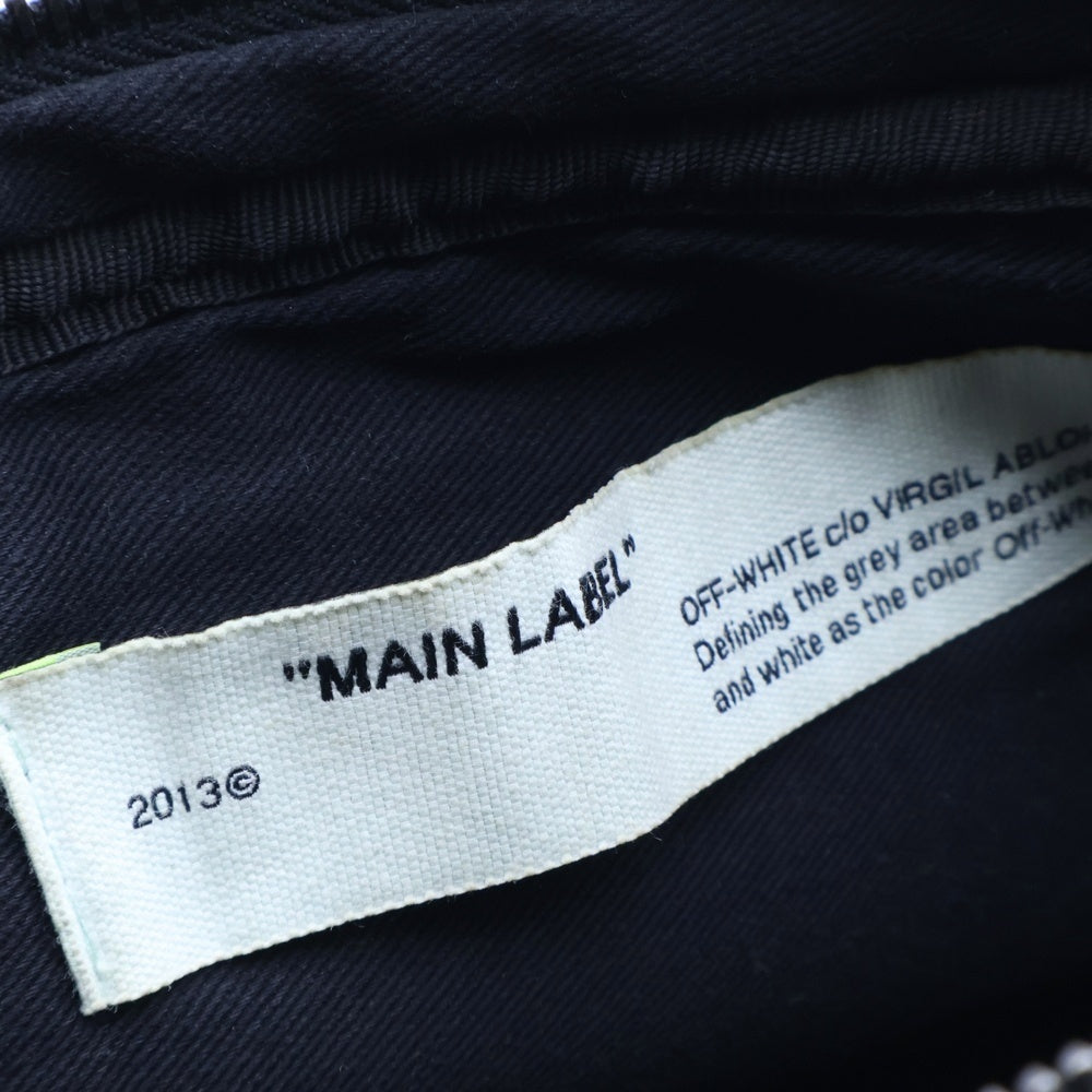 OFF-WHITE(オフホワイト) 19AW CROSSBODY クロスボディ ショルダーバッグ ブラック OMNA049E19E48002