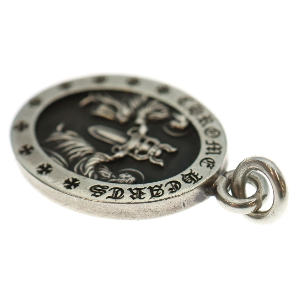 CHROME HEARTS(クロムハーツ) ANGEL MEDAL OVAL オーバルエンジェルメダル ペンダントトップ シルバー BCA207
