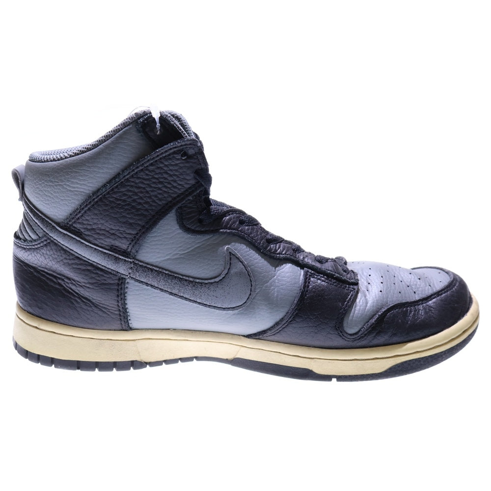NIKE(ナイキ) Dunk High 50 Years of Hip-Hop ダンク 50イヤーズ オブ ヒップホップ ハイカットスニーカー ブラック/グレー US9.5/27.5cm DV7216-001