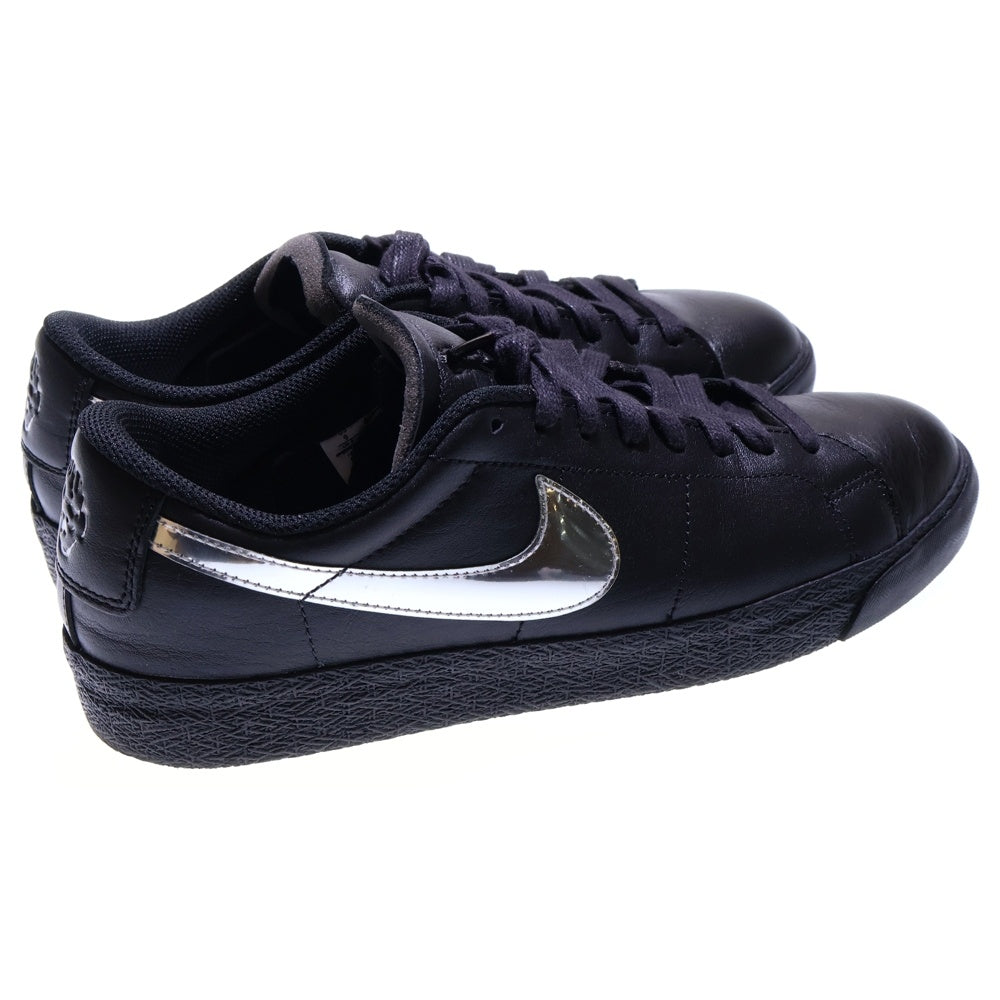 NIKE SB(ナイキエスビー) ×Dancer Skateboards Zoom Blazer Low QS ×ダンサースケートボード ズーム ブレーザー ローカットスニーカー ブラック/シルバー US9/27cm HJ6703-001