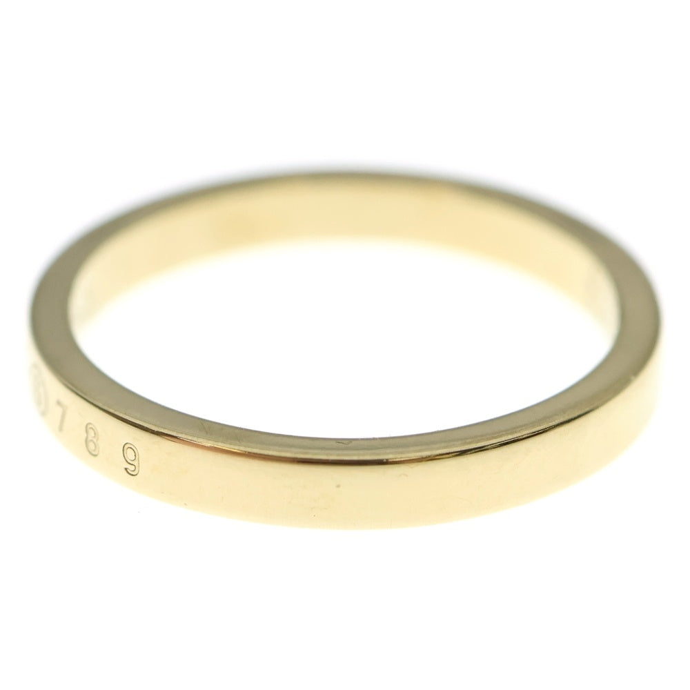 MM6 Maison Margiela(エムエムシックスメゾンマルジェラ) Numeric ミニマル シグネチャー リング指輪 ゴールド SM6UQ0059 P6469